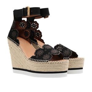 New in box! See By Chloe “Glyn” espadrilles: Womens size 40